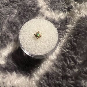 LeRoi Yellow Gold Bindi Threadless End